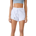 Short Esportivo Feminino Dupla Camada Com Bolso - RUNFLEX™