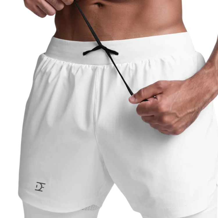 Short Esportivo Masculino Duas Camadas - RUNFLEX™