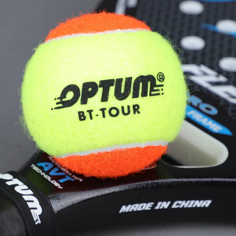 Kit de Bolas Beach Tennis - Optum Control+ | 12 Unidades